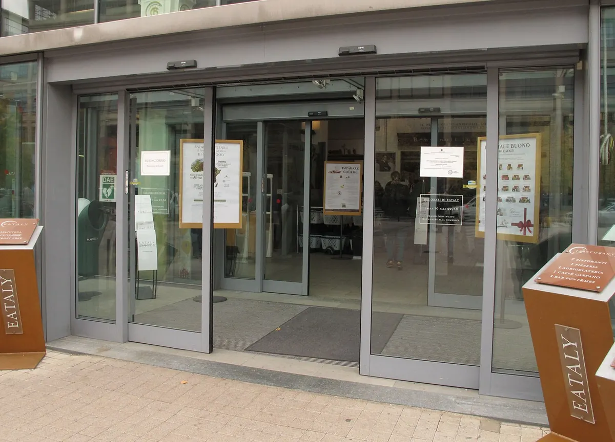 Porta automatica scorrevole per uffici – porte automatiche a Torino