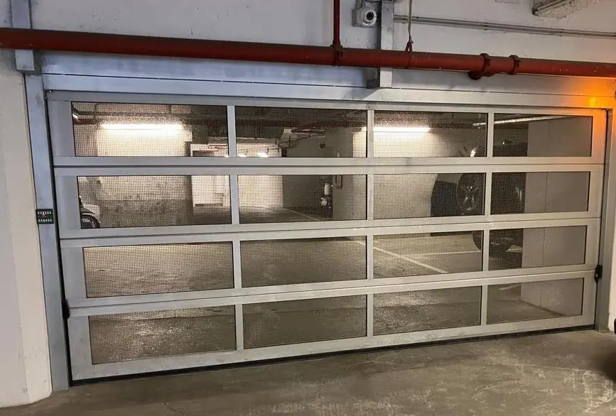 Portone sezionale vetrato per capannone – porte sezionali a Pinerolo